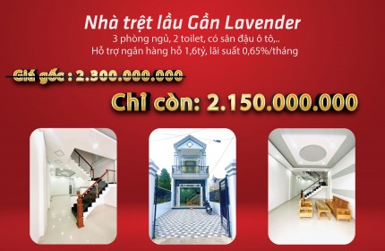 nhà trệt lầu Gần Lavender